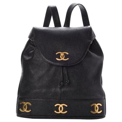 chanel vintage caviar shoulder bag|Pre.